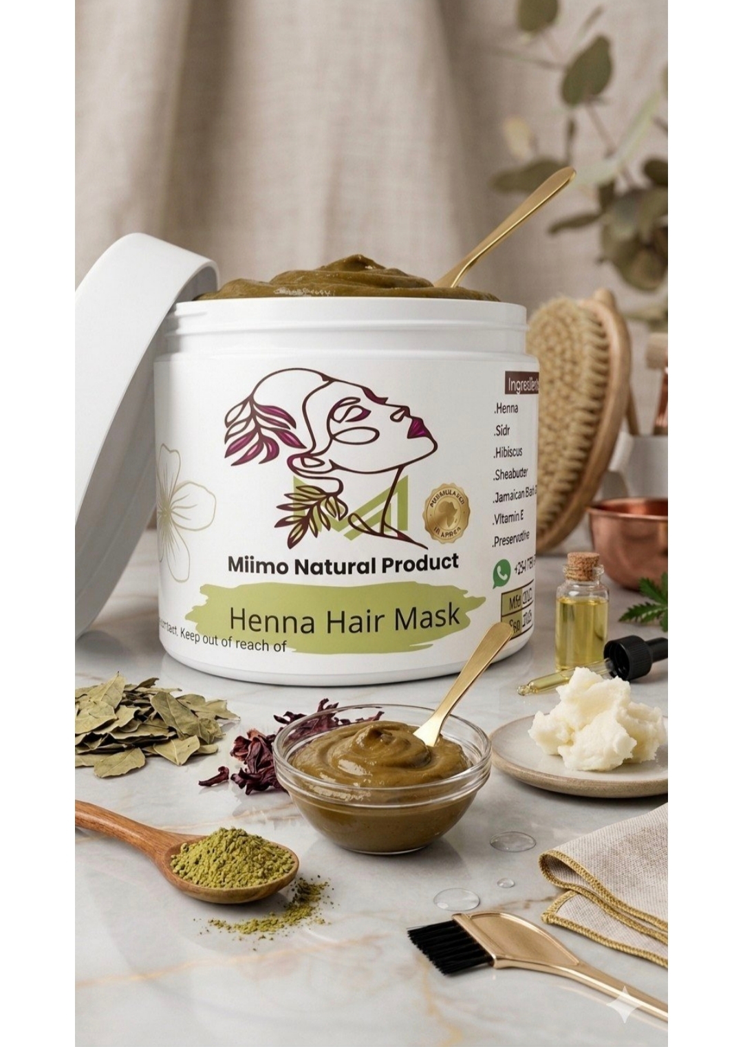 Natural body care products Kenya — glowing body cream