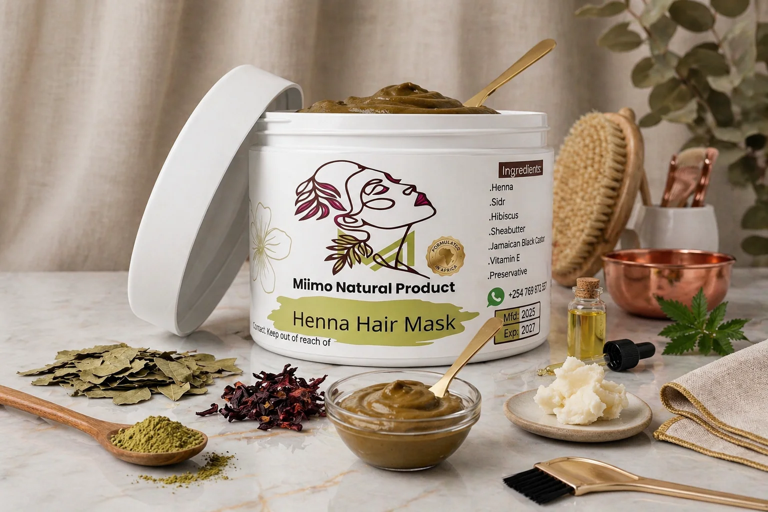 Henna Hair Mask
